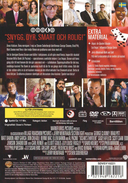 Ocean's Thirteen (2007) DVD