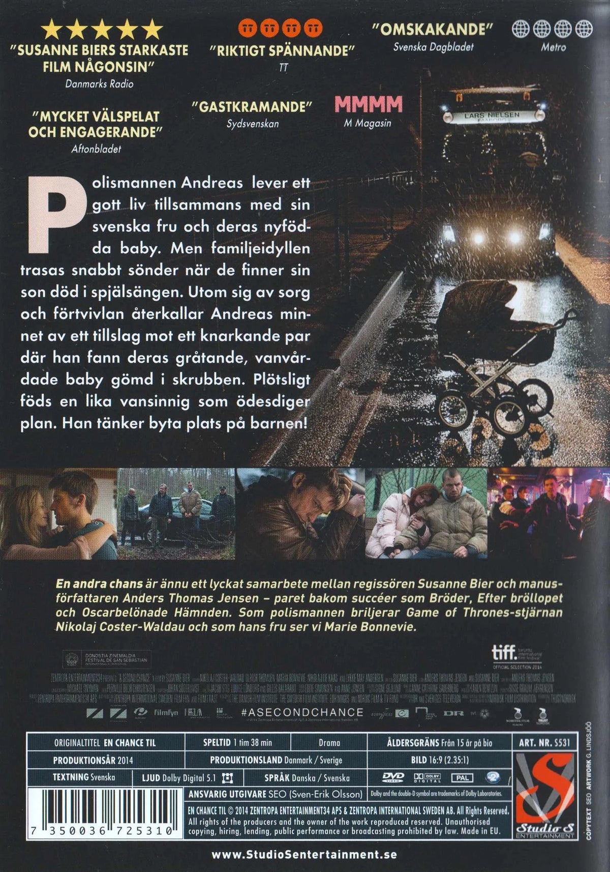 En Andra Chans / En Chance Til (2014) DVD