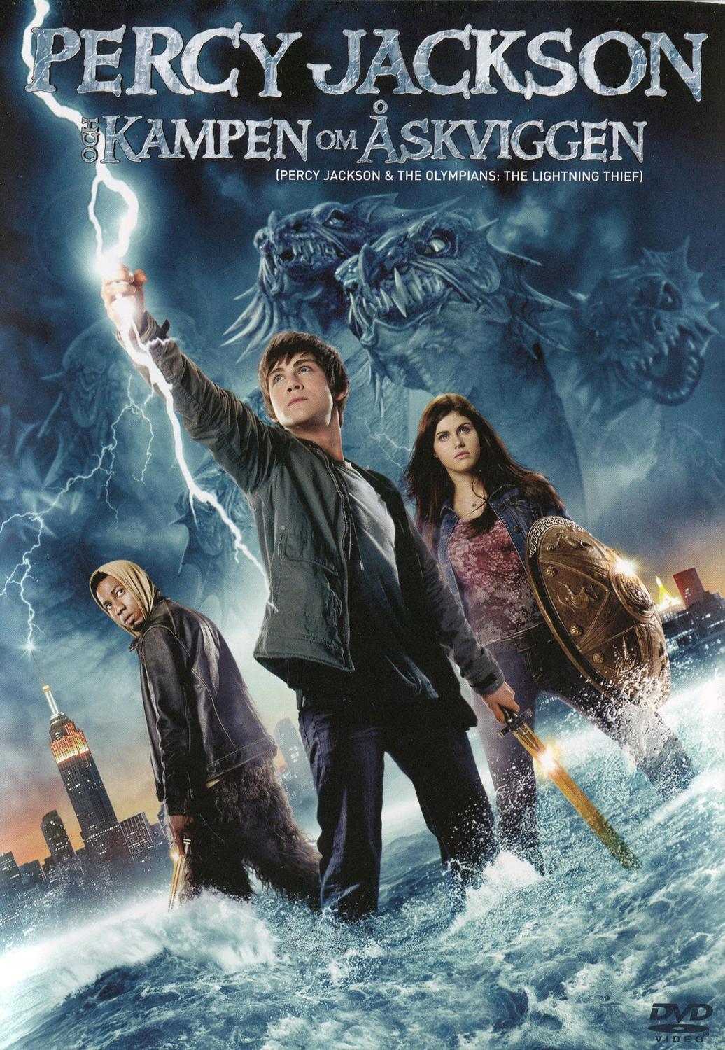 Percy Jackson & The Olympians The Lightning Thief (2010) DVD