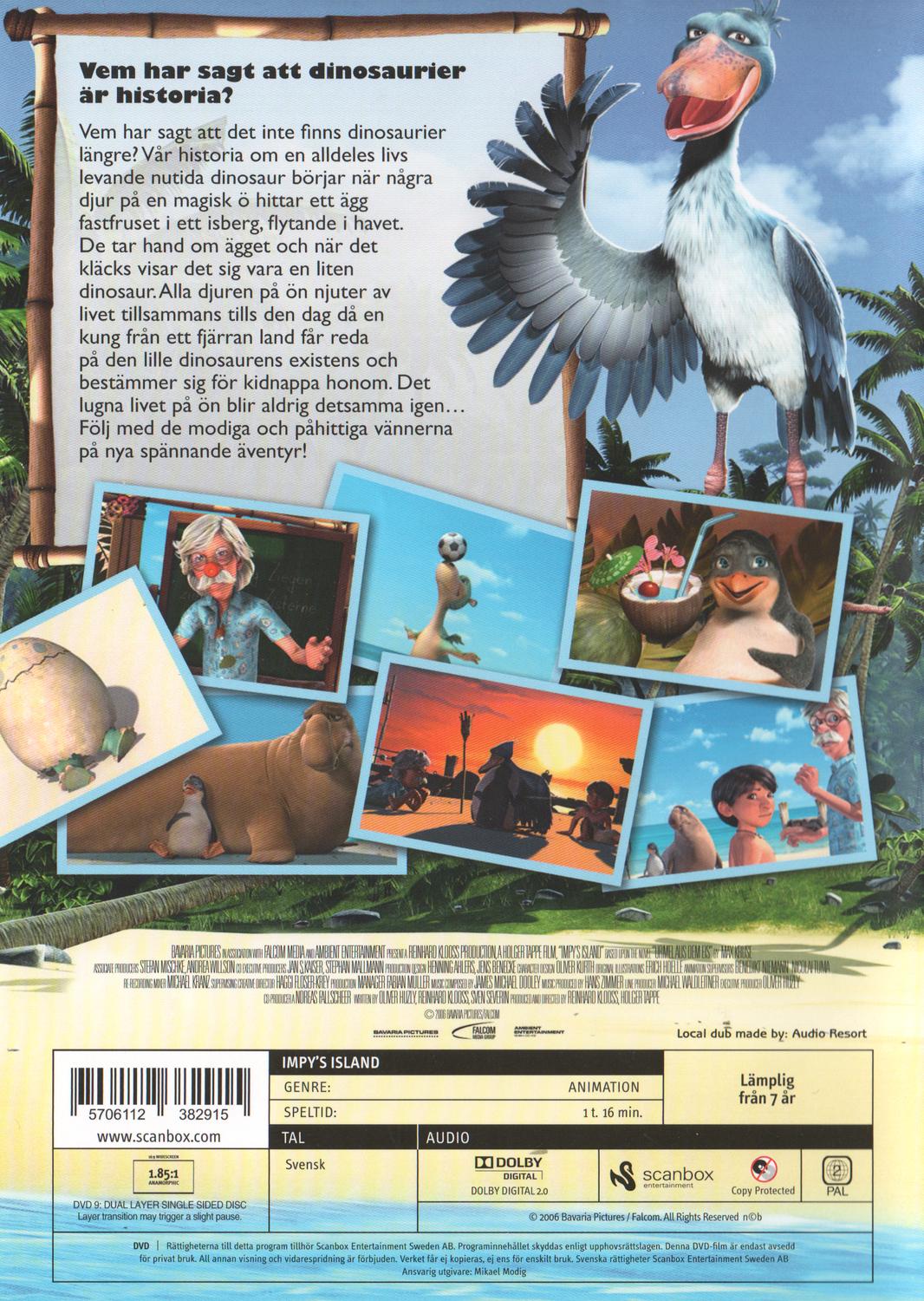 Impy's Island / Dino 2 (2006) DVD