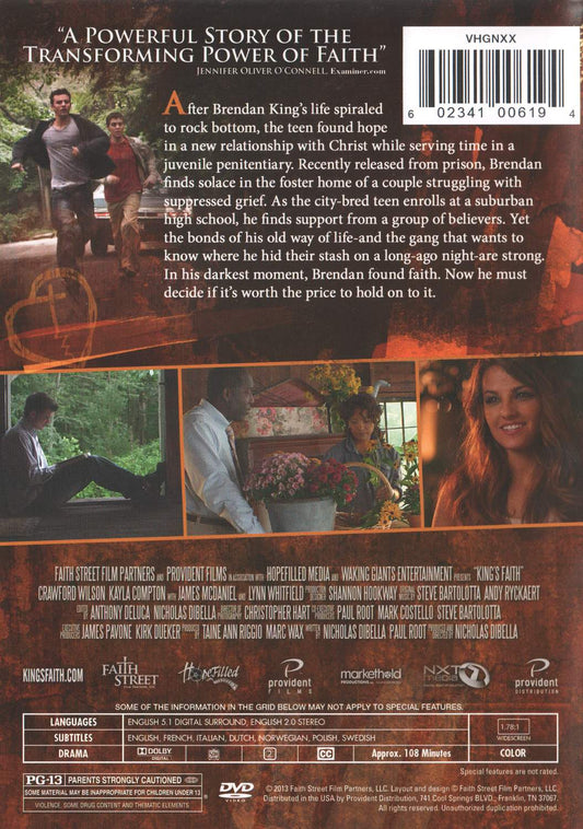 King's Faith (2013) DVD