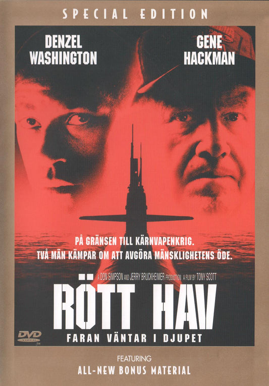 Crimson Tide (1995) DVD, Special Edition