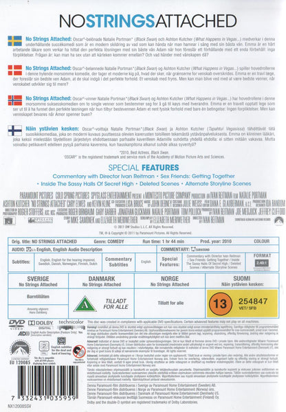 No Strings Attached (2010) DVD