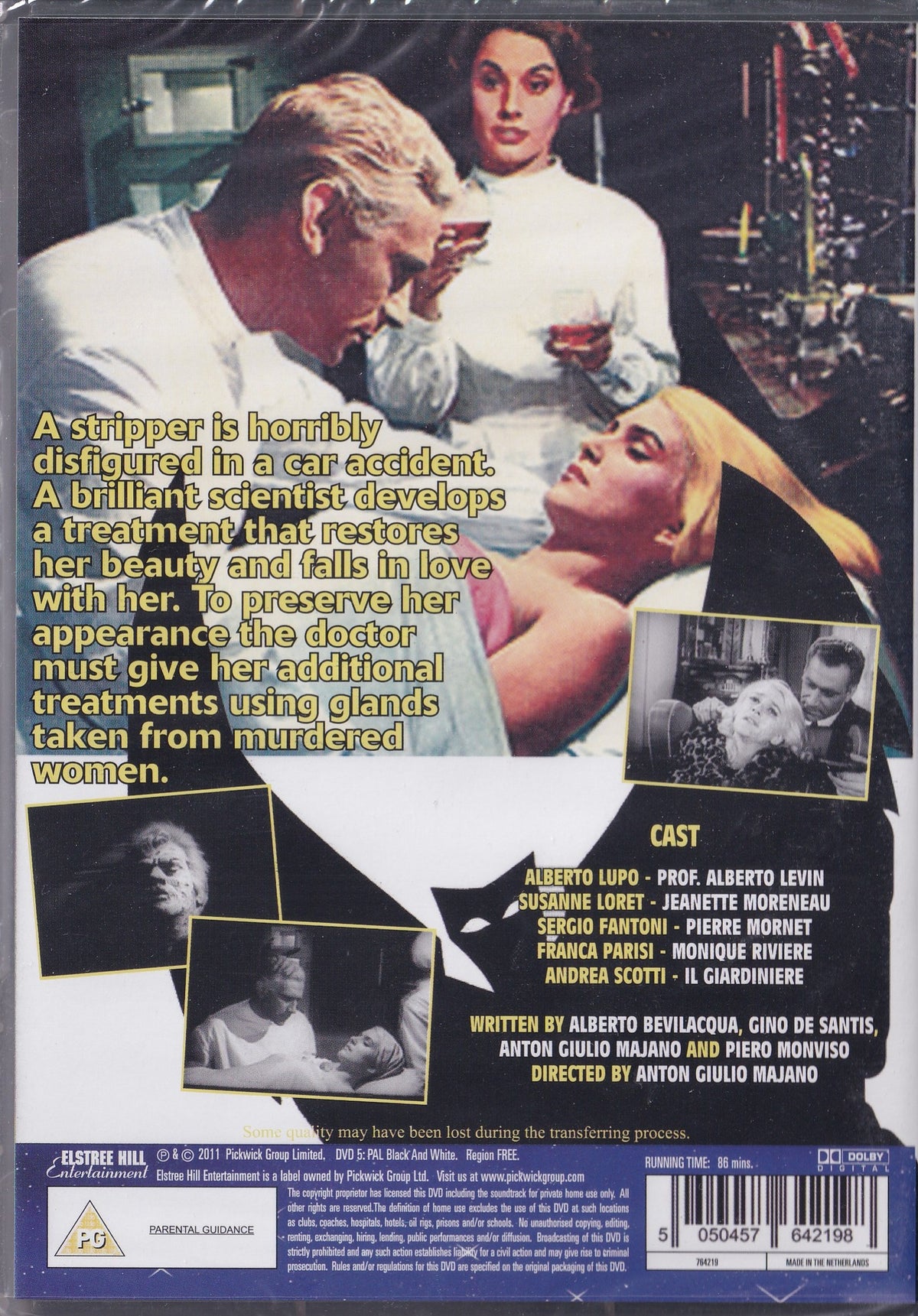Atom Age Vampire (1960) DVD