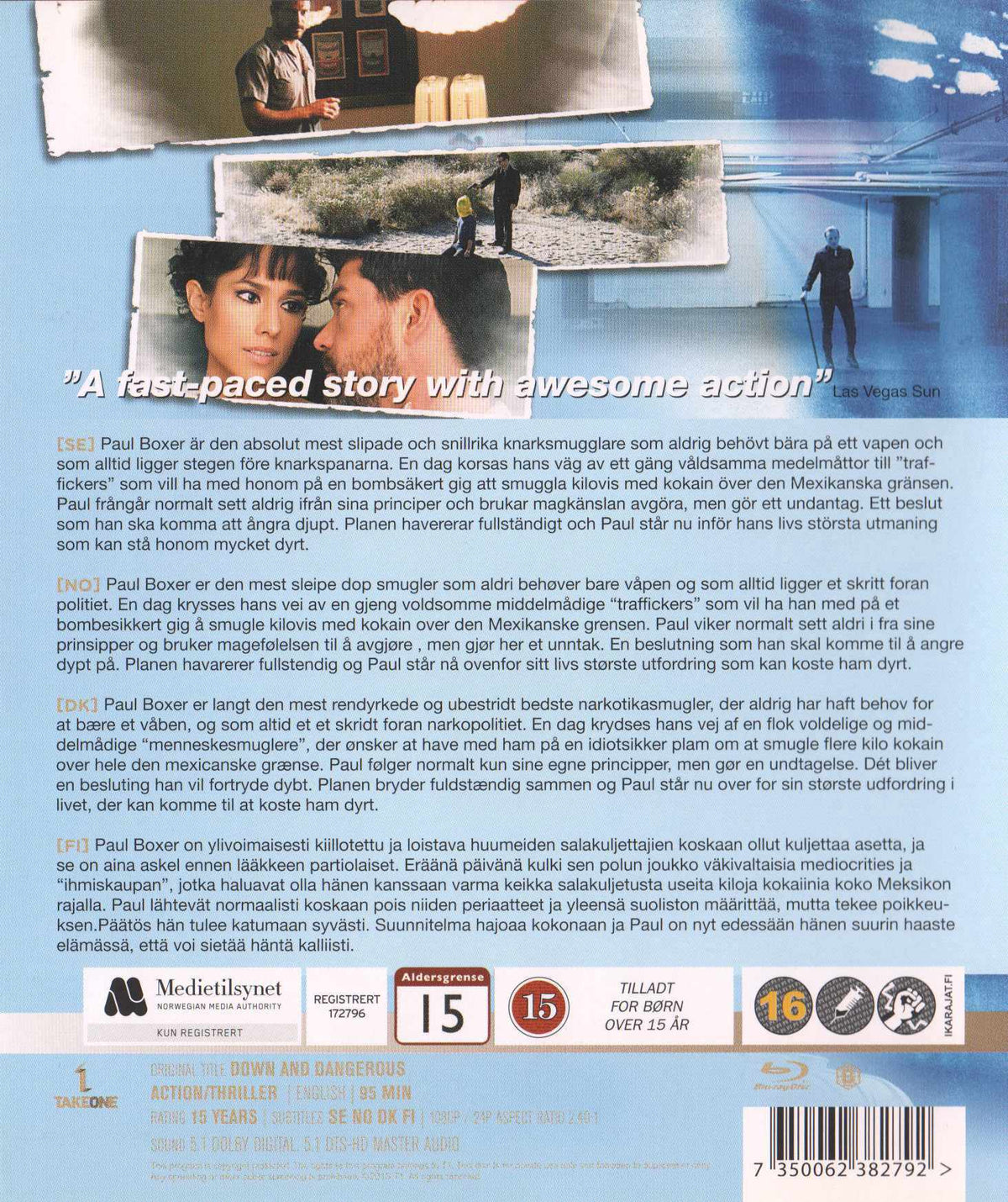 Down and Dangerous (2013) Blu-ray