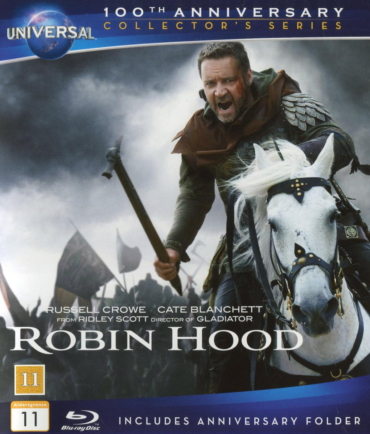 Robin Hood (2010) Blu-ray, 100th Anniversary Collector's Edition
