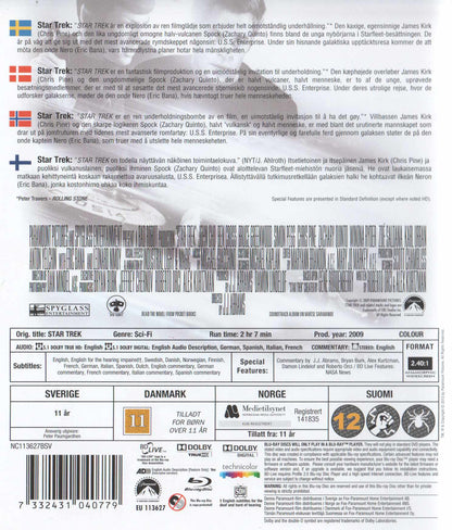 Star Trek (2009) Blu-ray