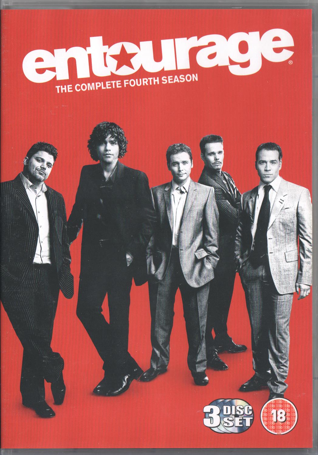 Entourage The Complete Fourth Season DVD