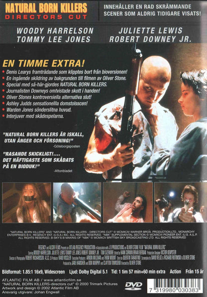 Natural Born Killers (1994) DVD, Collector's Edition