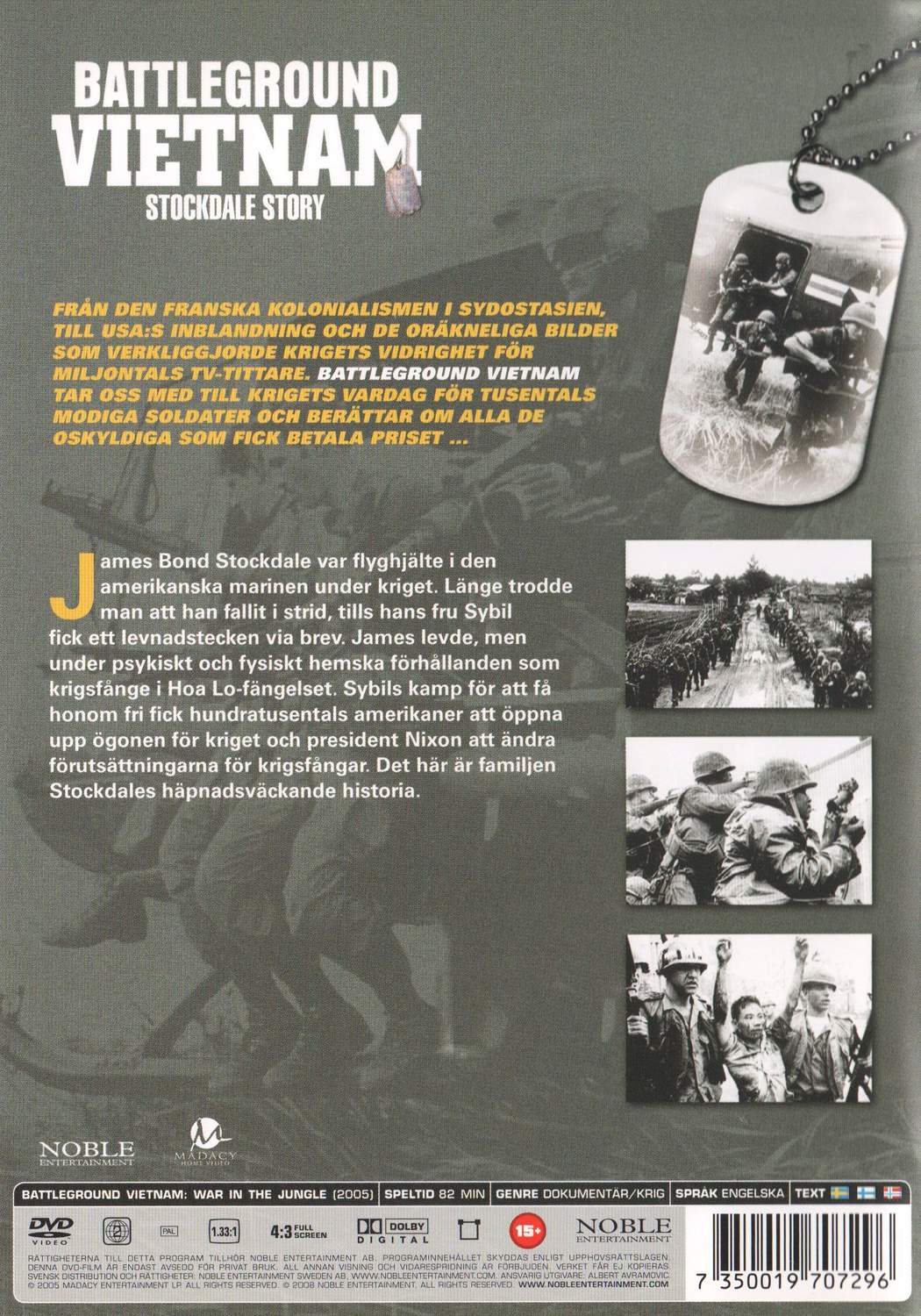 Battleground Vietnam 3 Stockdale Story (2005) DVD