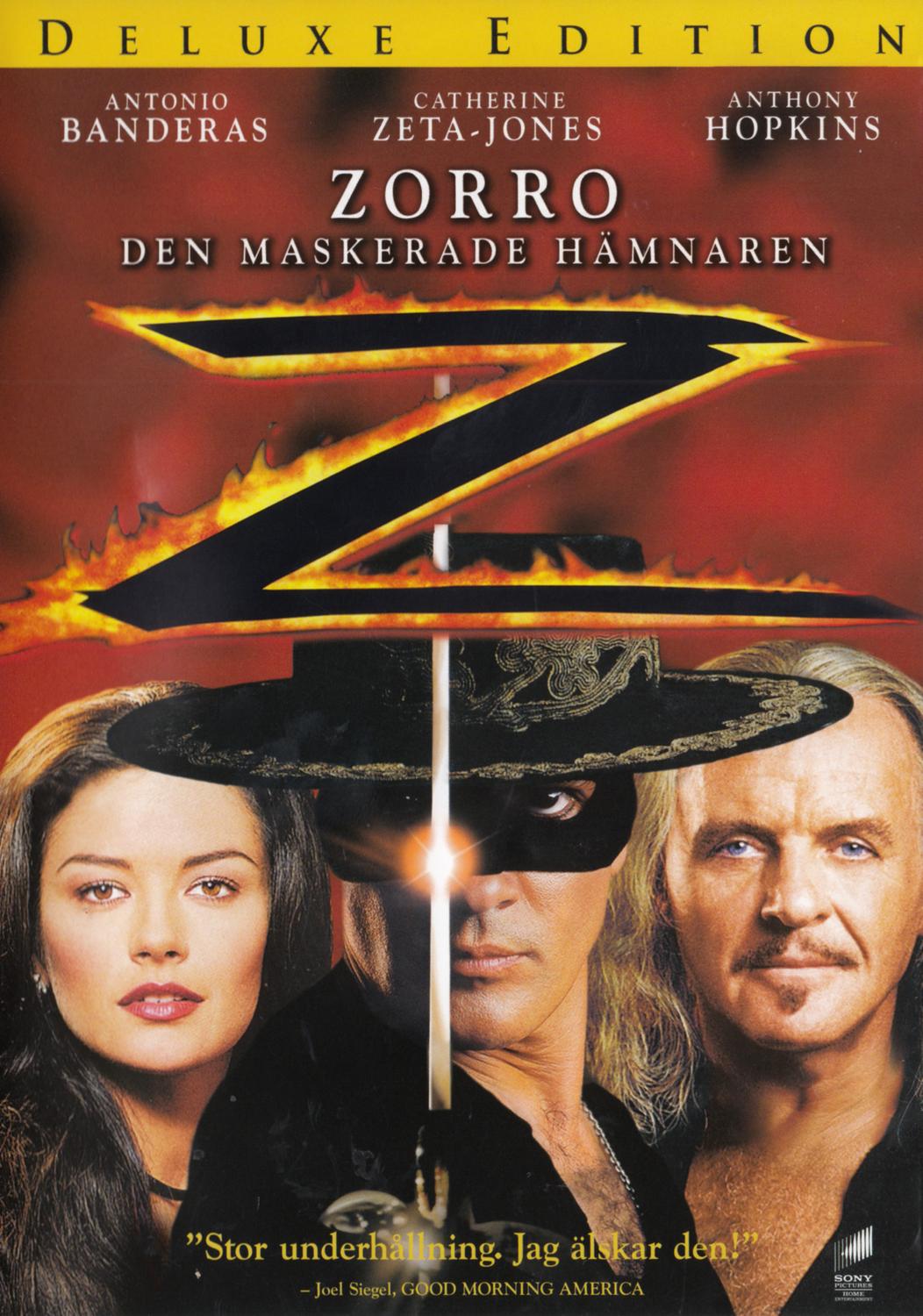The Mask of Zorro (2006) DVD, Deluxe Edition