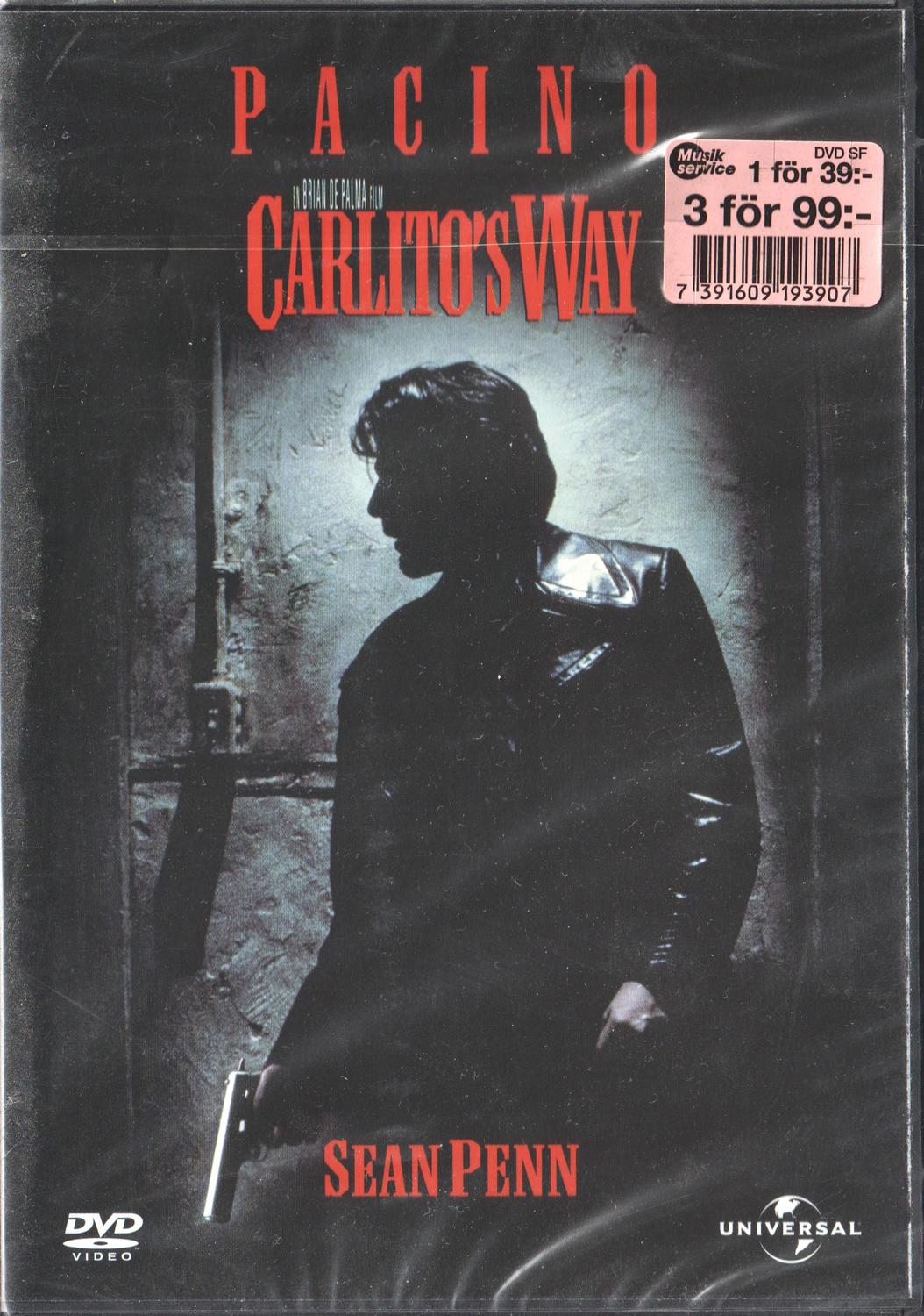 Carlito's Way (1993) DVD