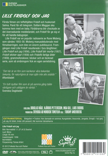 Lille Fridolf Och Jag (1956) DVD