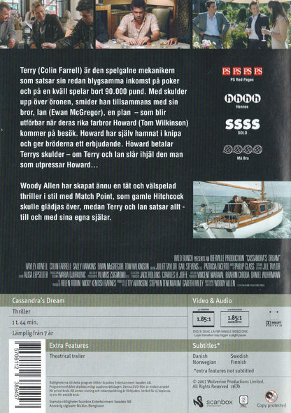 Cassandra's Dream (2007) DVD