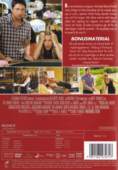 The Bounty Hunter (2010) DVD