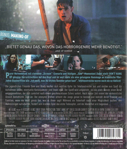 Don't Hang Up (2016) Blu-ray