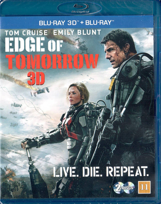 Edge of Tomorrow (2014) Blu-ray, 3D