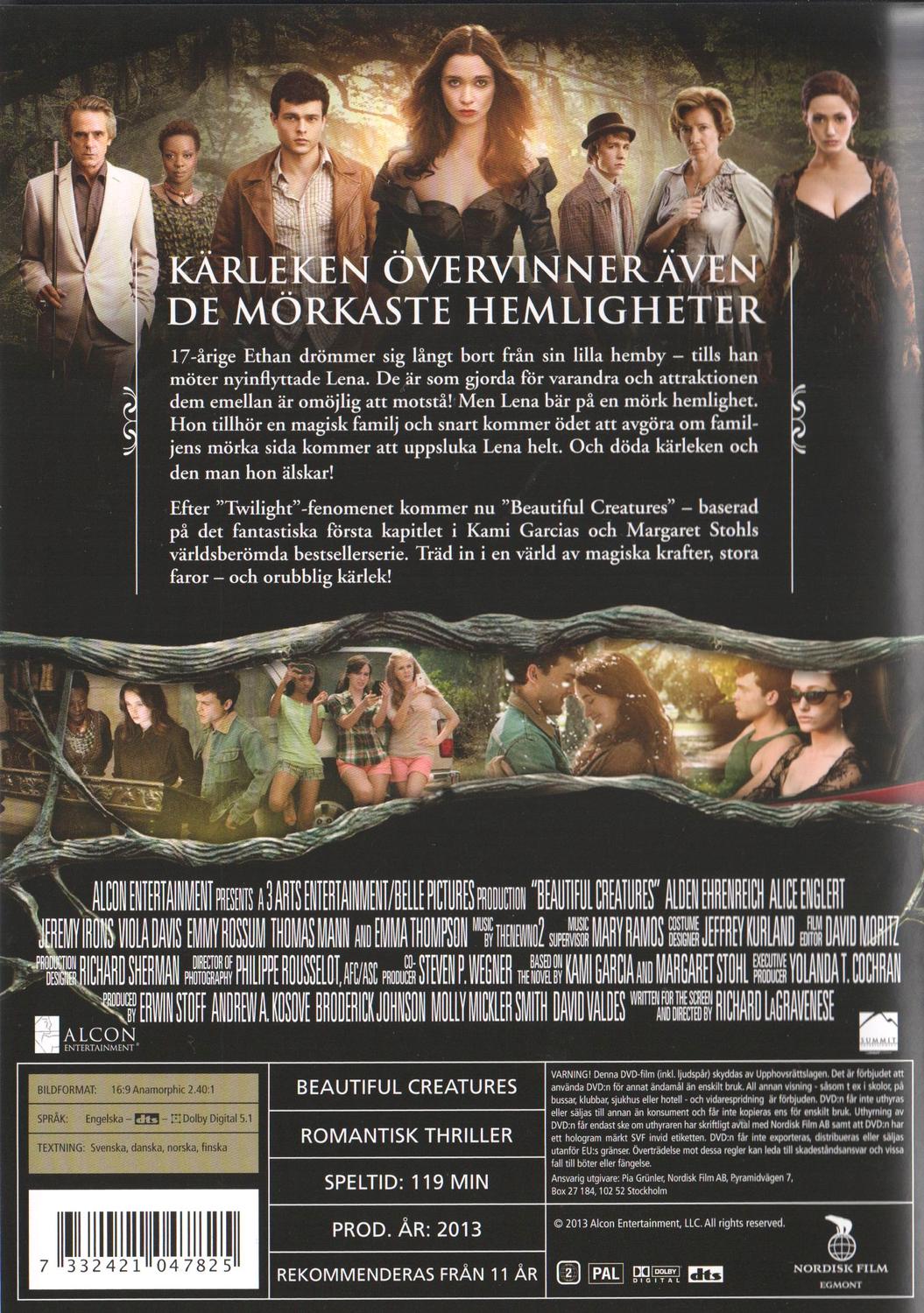 Beautiful Creatures (2013) DVD