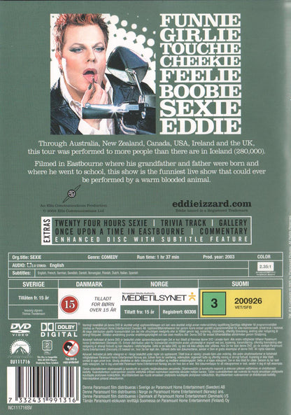 Eddie Izzard Sexie Live (2003) DVD