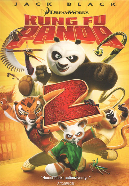 Kung Fu Panda 2 (2011) DVD, Danish & Norwegian Edition