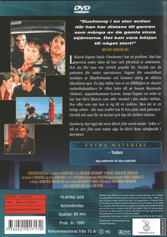Playing God (1997) DVD