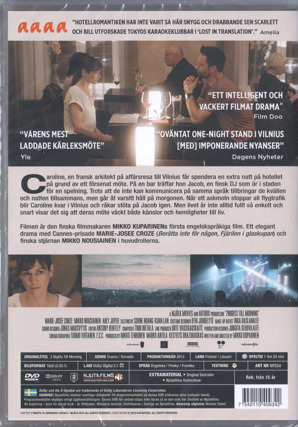 2 Nights Till Morning (2015) DVD