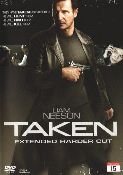 Taken (2007) DVD, Extended Harder Cut
