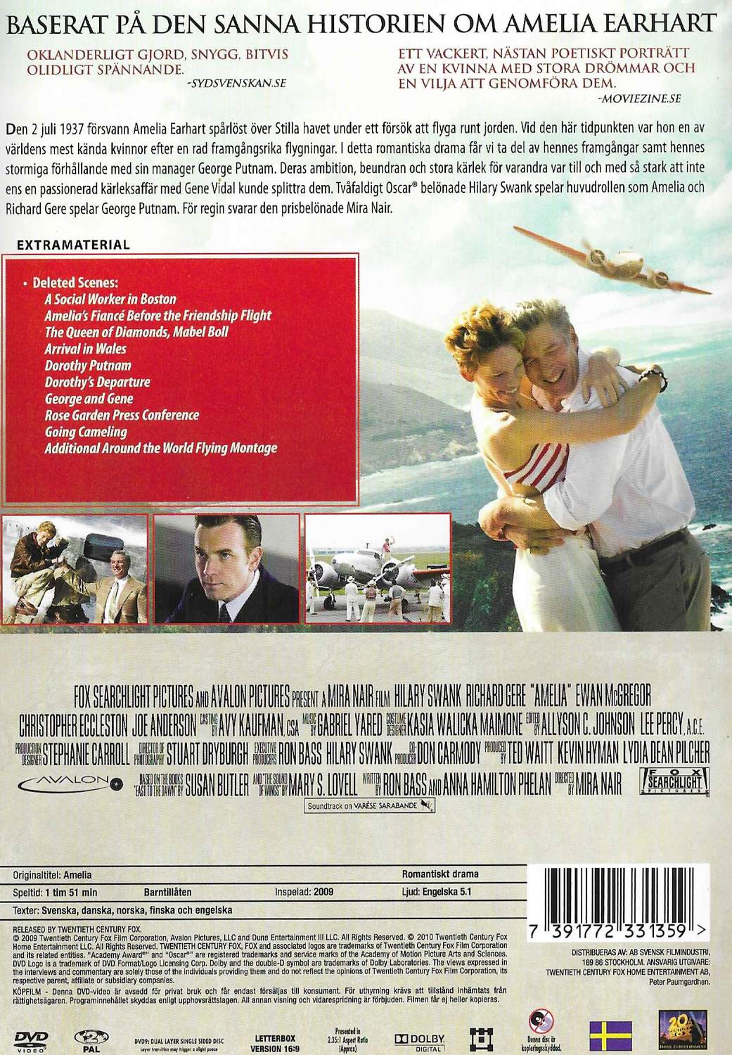 Amelia (2009) DVD
