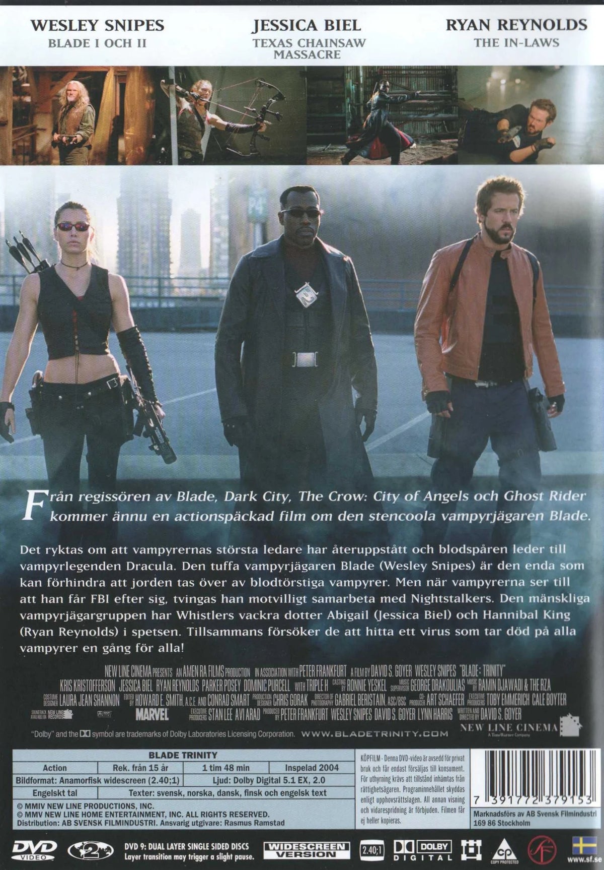 Blade Trinity (2004) DVD
