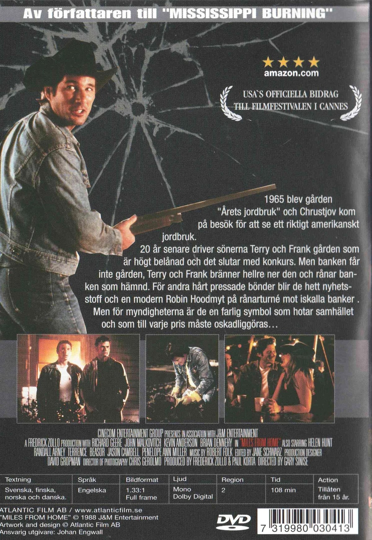 Miles from Home (1988) DVD