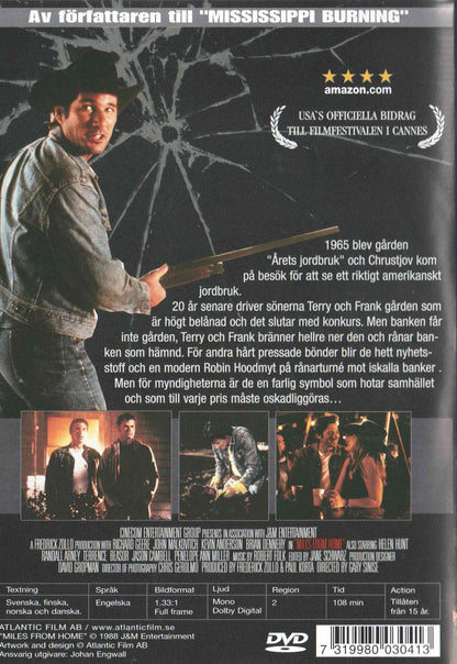 Miles from Home (1988) DVD