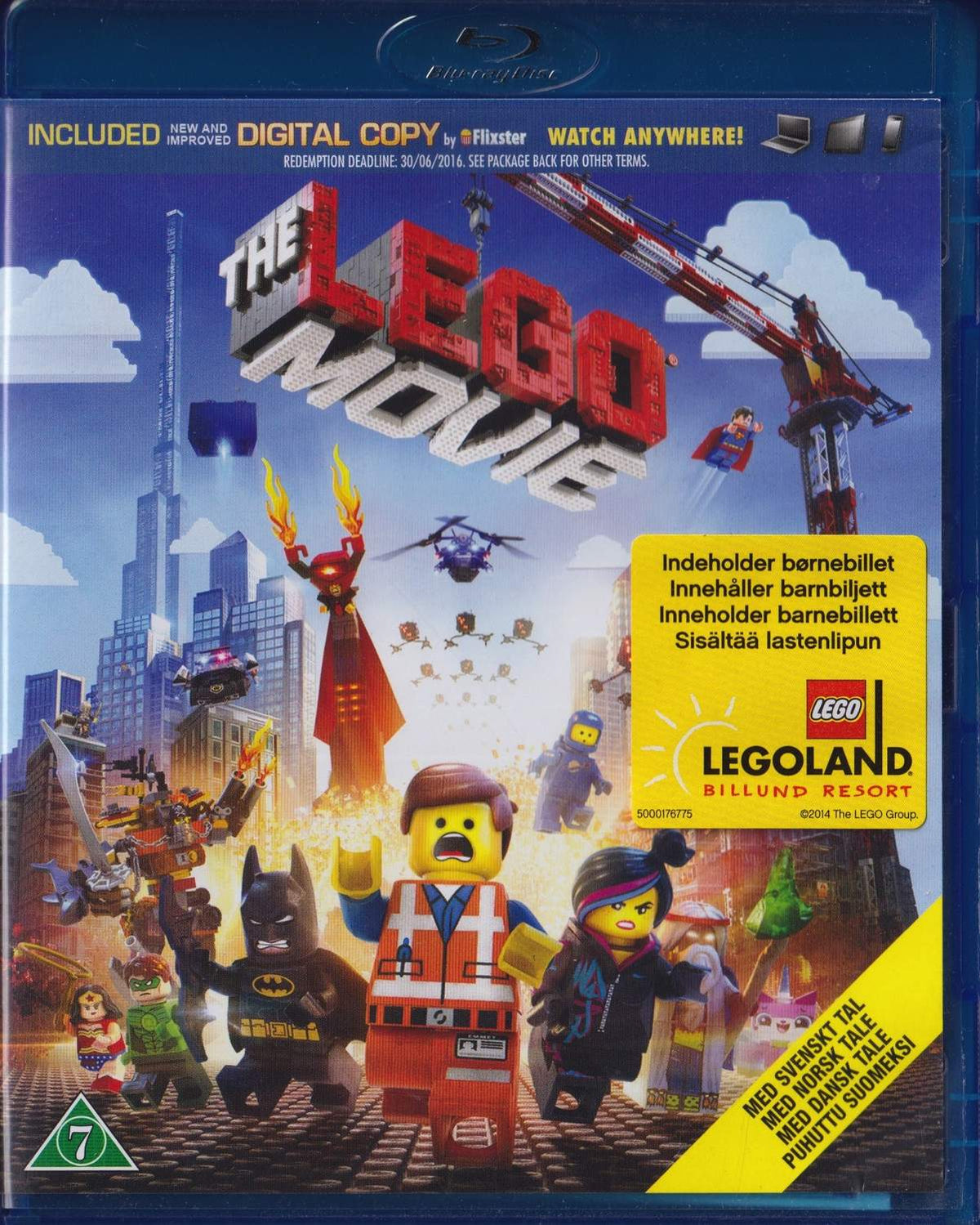 The Lego Movie (2014) Blu-ray