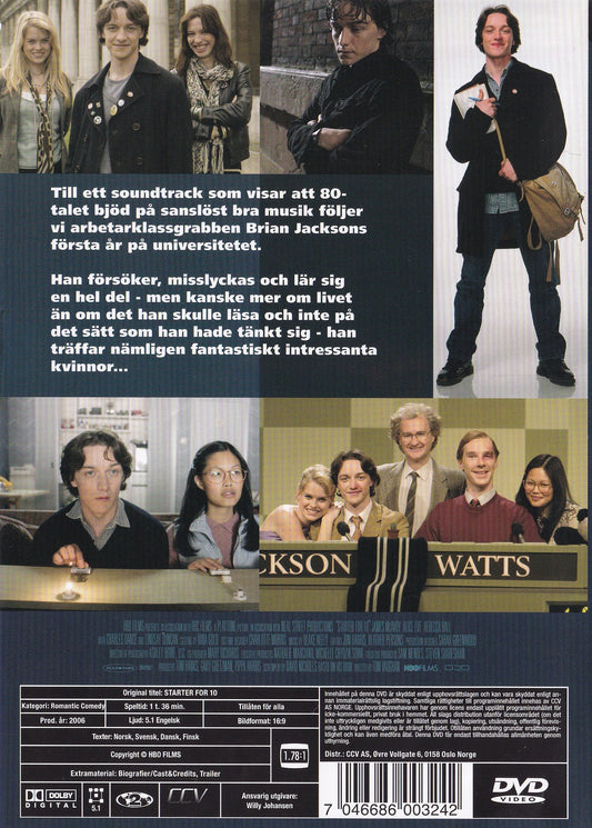 Starter for 10 (2006) DVD
