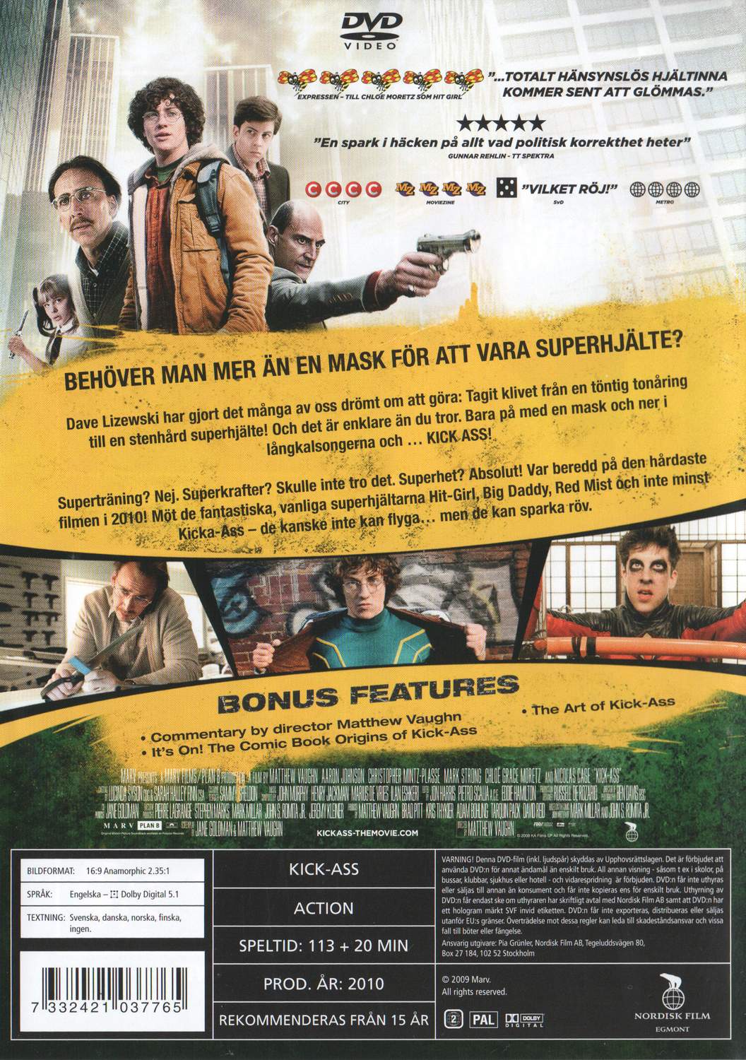 Kick-Ass (2009) DVD