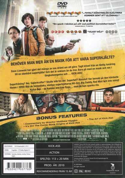 Kick-Ass (2009) DVD