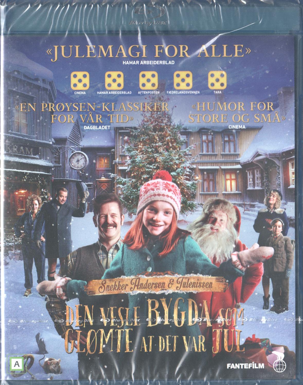 Snekker Andersen Og Julenissen Den Vesle Bygda Som.. (2019) Blu-ray