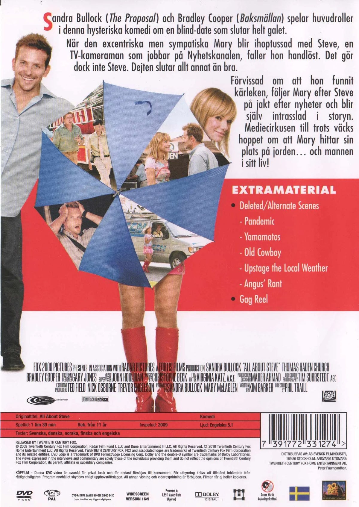 All About Steve (2009) DVD