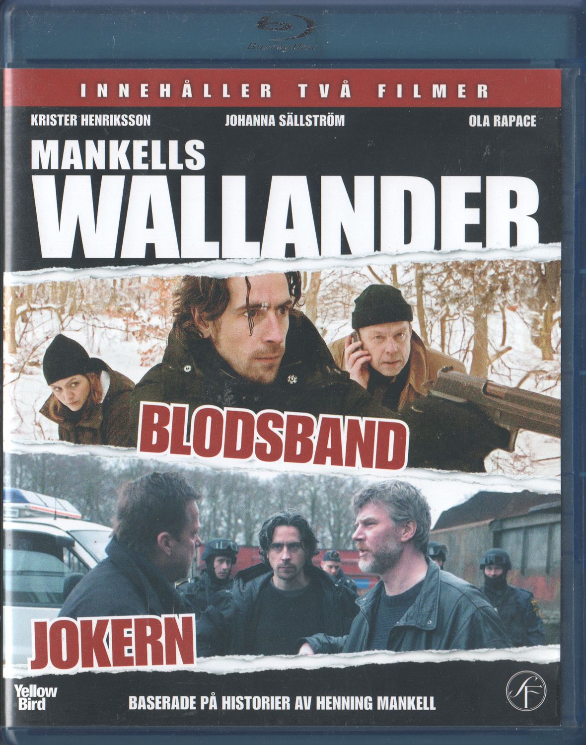 Wallander Blodsband & Jokern Blu-ray