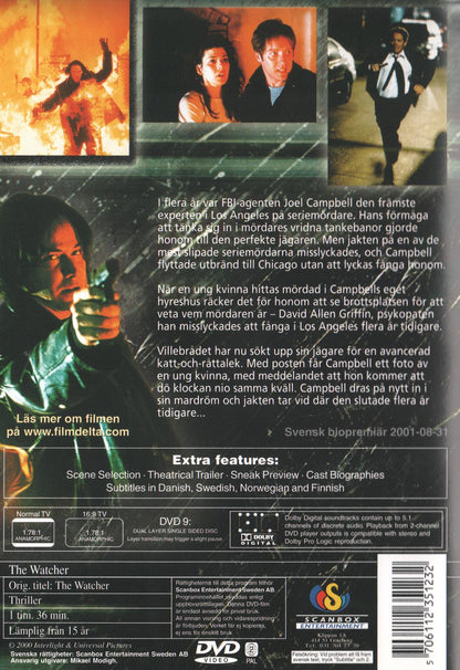 The Watcher (2000) DVD