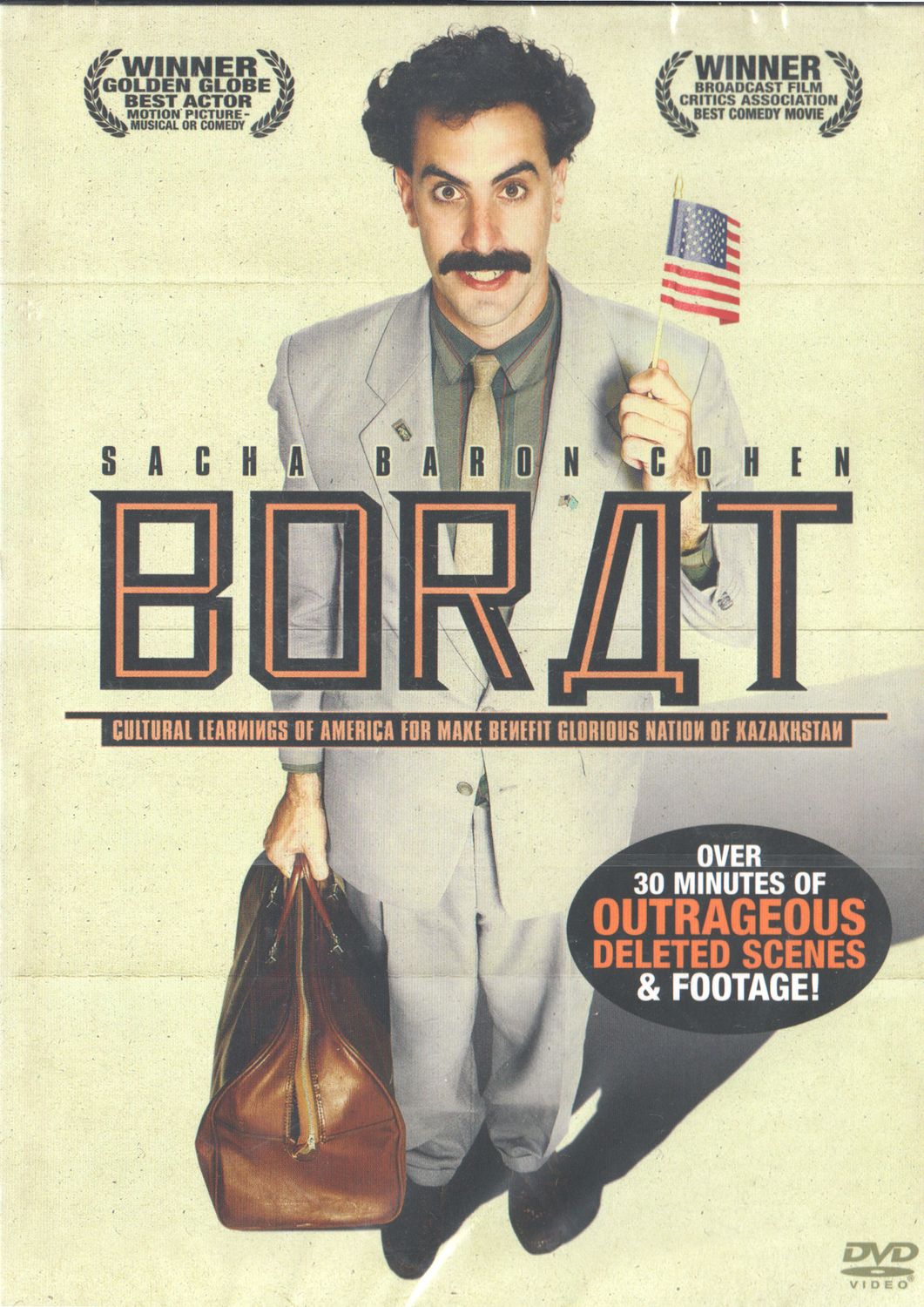 Borat (2006) DVD, Slipcover