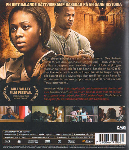American Violet (2008) Blu-ray