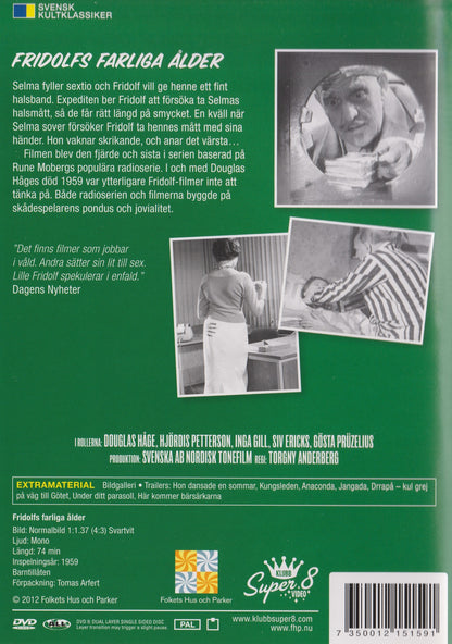 Fridolfs Farliga Ålder (1959) DVD