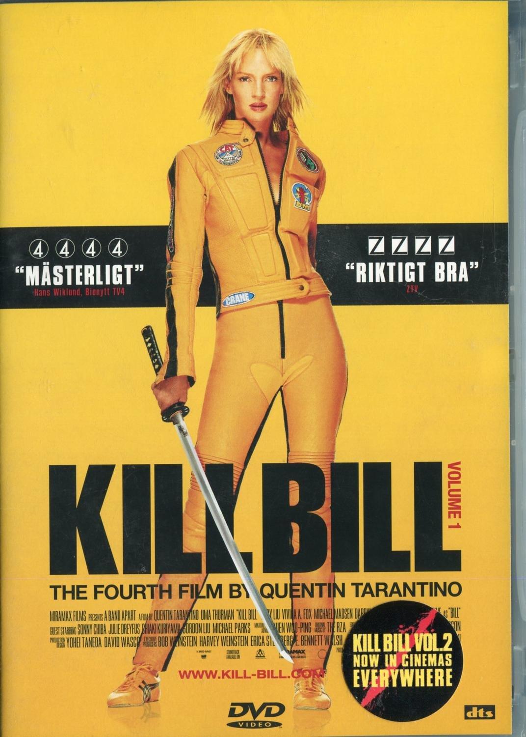 Kill Bill (2003) DVD