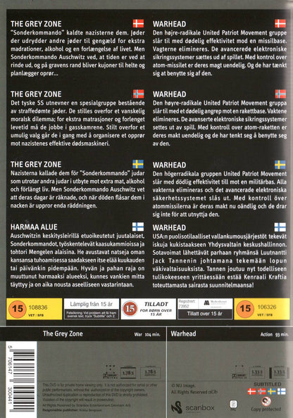 The Grey Zone & Warhead DVD