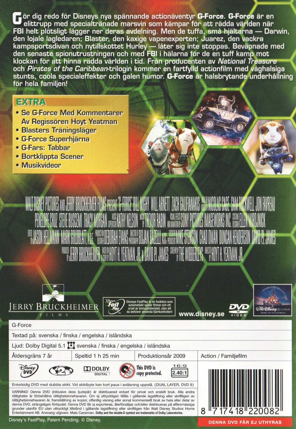G-Force (2009) DVD