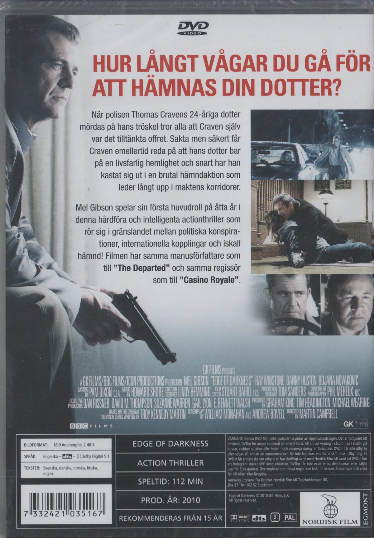 Edge of Darkness (2010) DVD