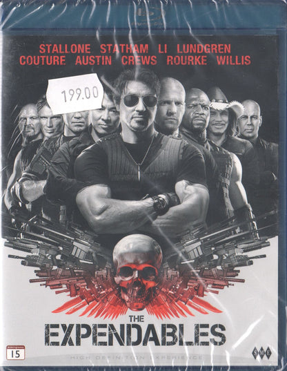 The Expendables (2010) Blu-ray, Norwegian Edition