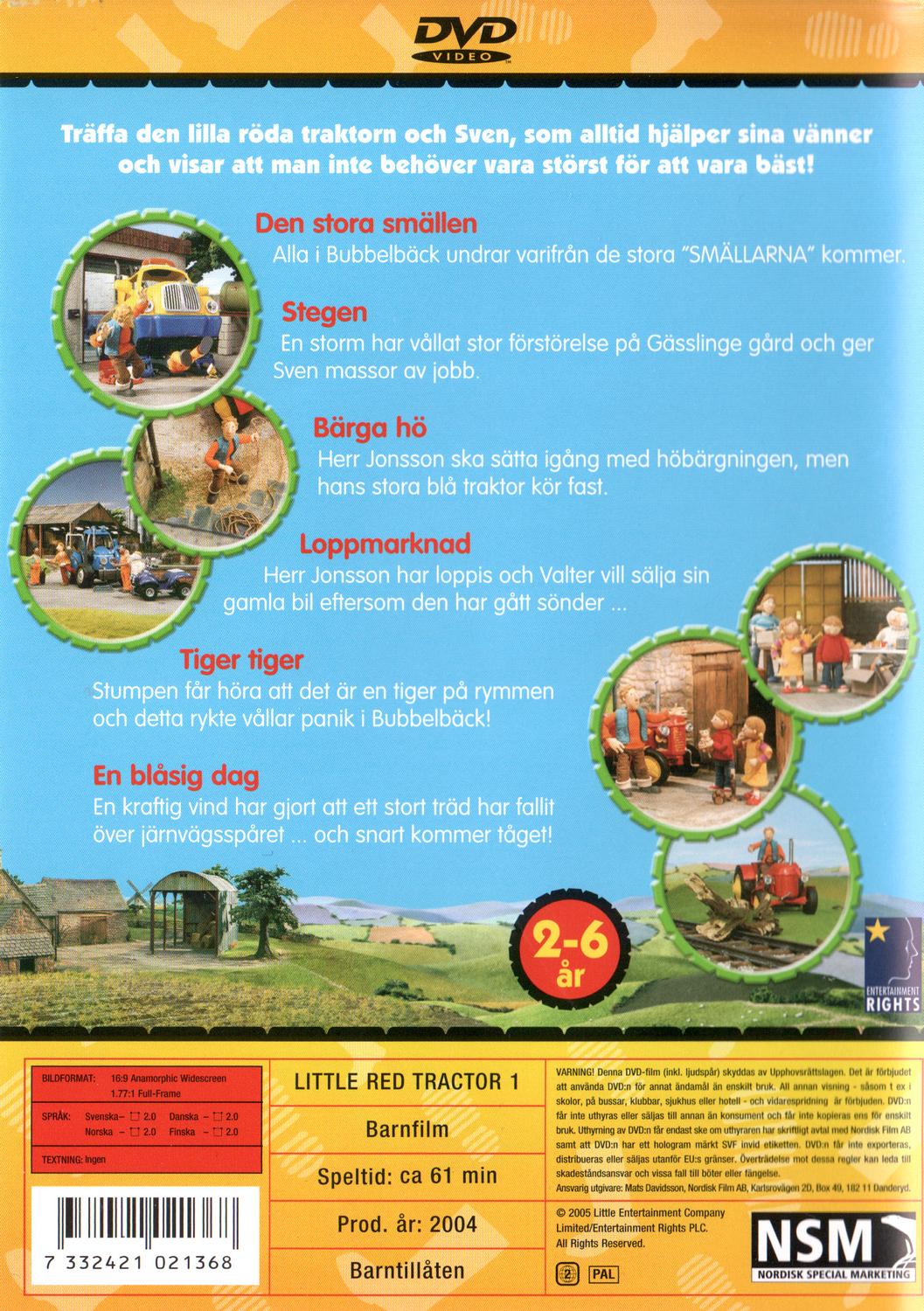 Little Red Tractor 1 (2004) DVD