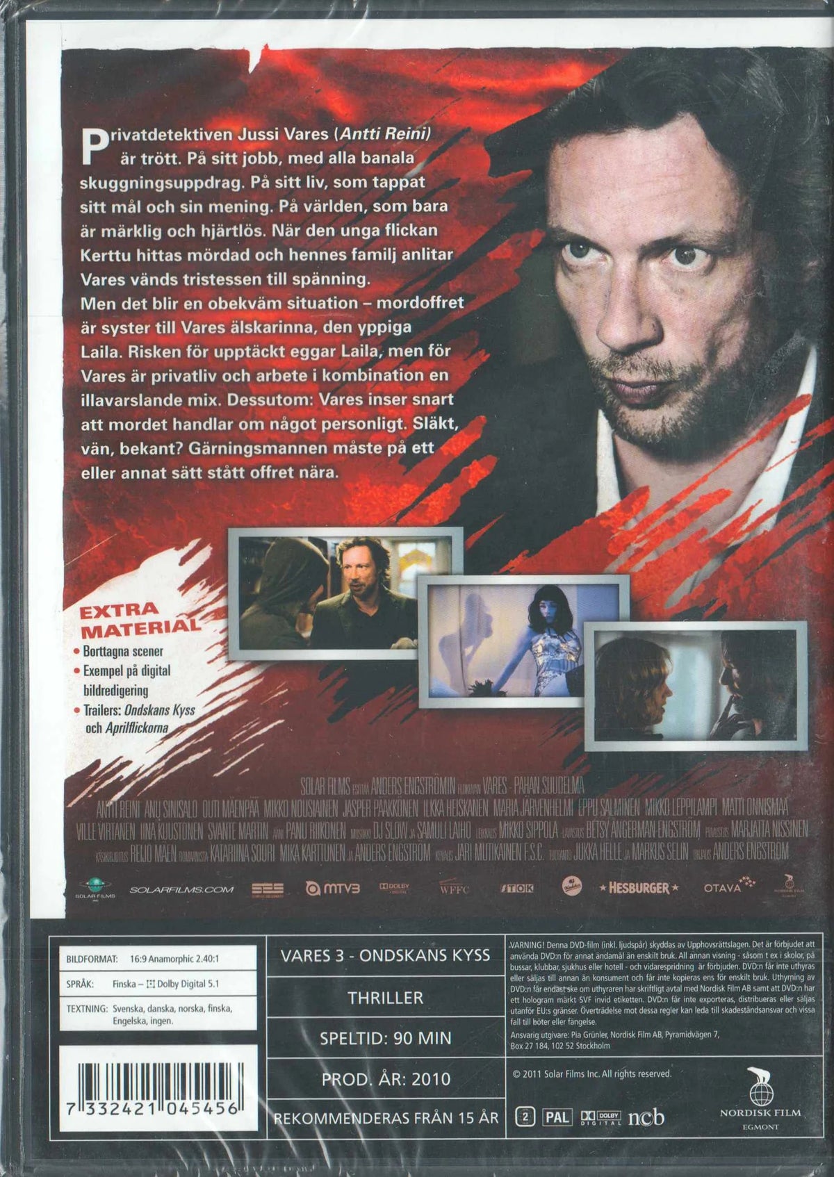 Vares 3: Ondskans Kyss (2010) DVD