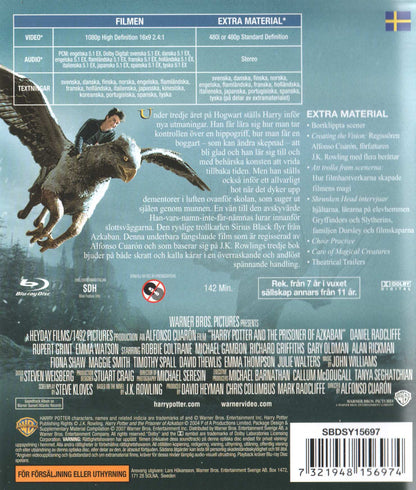 Harry Potter and the Prisoner of Azkaban (2004) Blu-ray